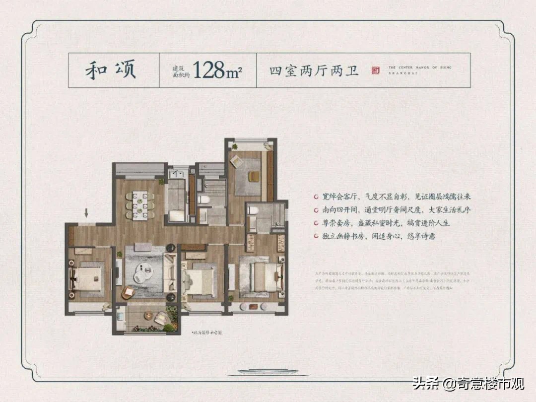 奇意大看点：中心豪宅扎堆认筹，全新热盘户型图曝光！楼市入夏