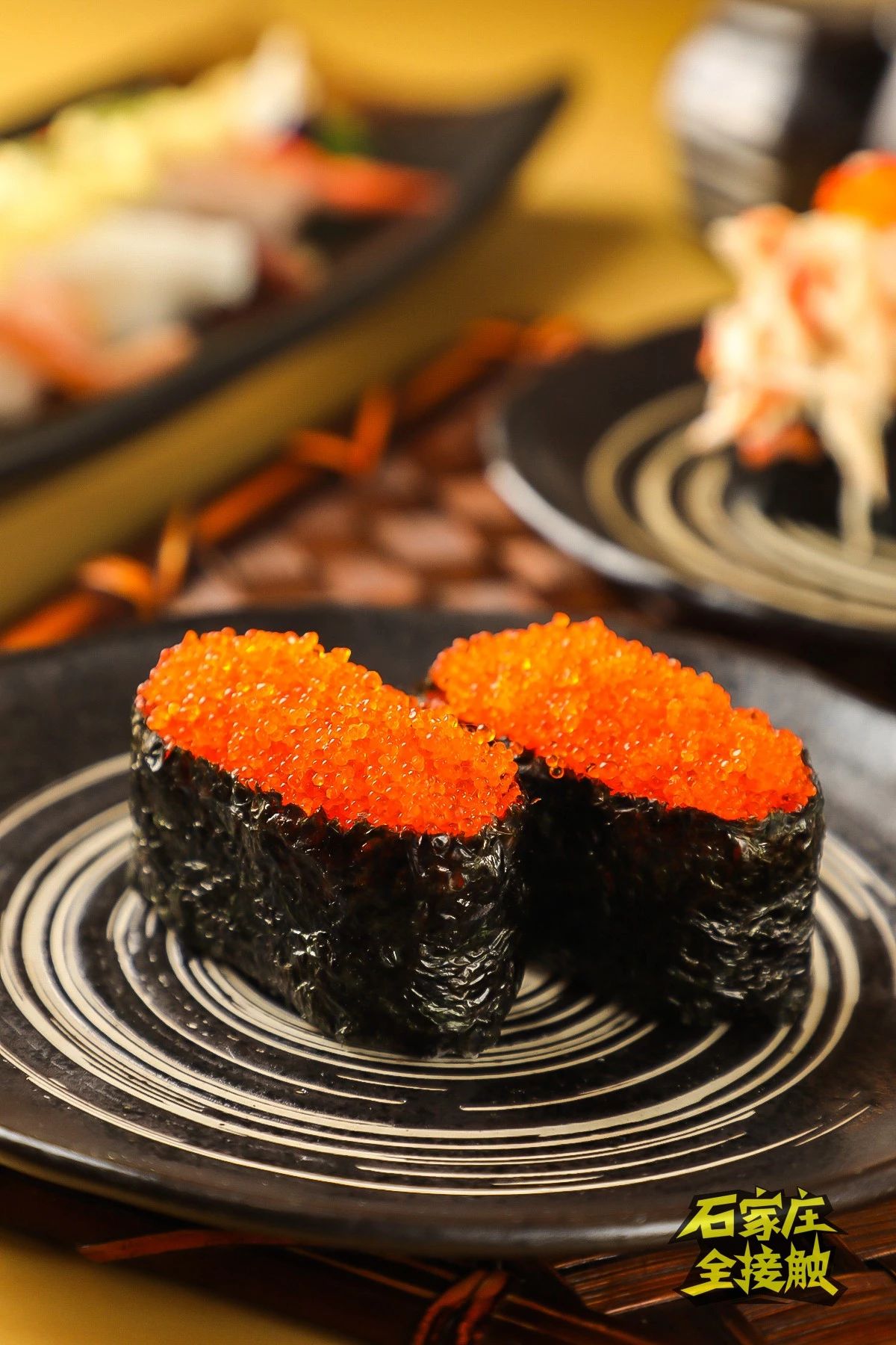 蟹籽一直是接触妹的必点菜单之一,表面满满的蟹籽