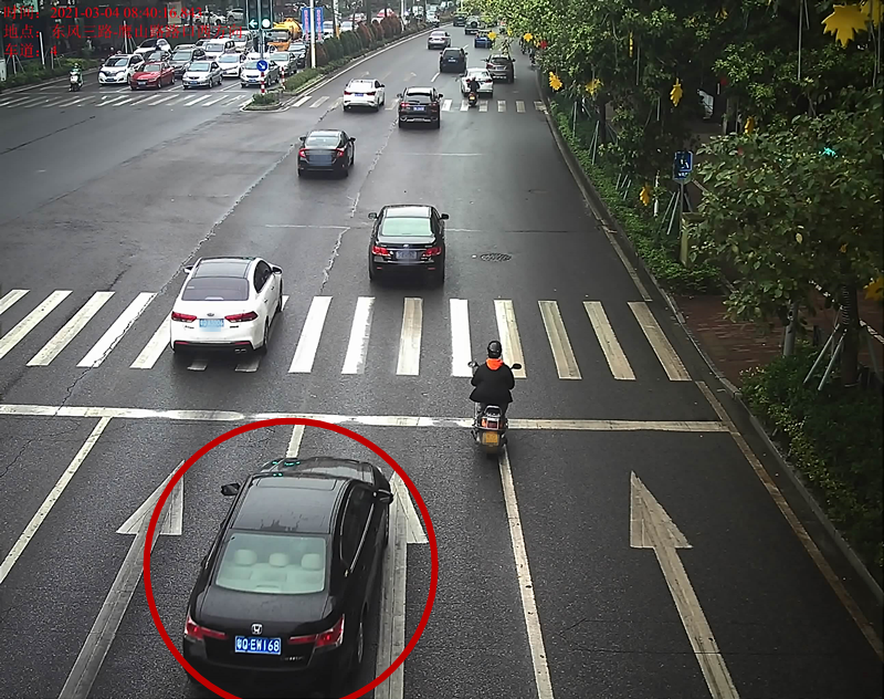 交通违法曝光！