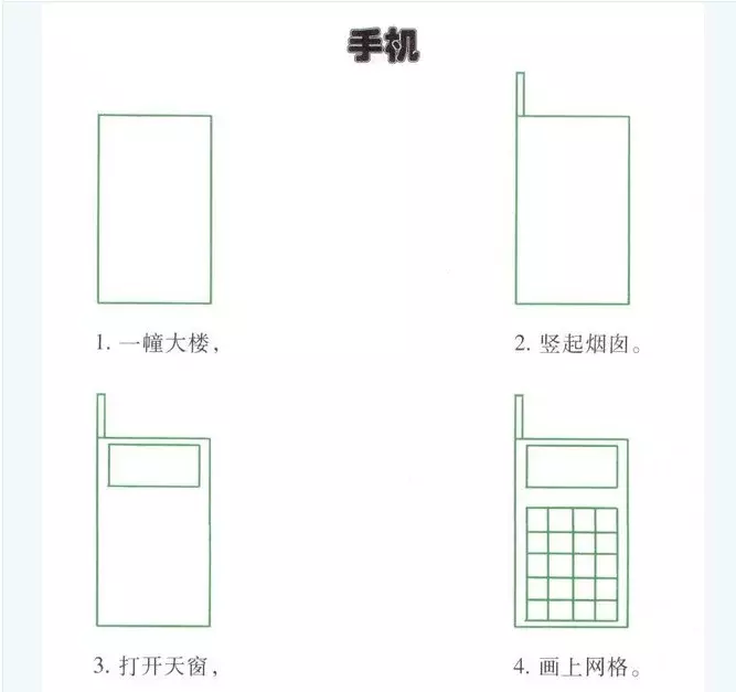 简笔画|幼儿园简笔画教程大全(100种),果断为孩子收藏!