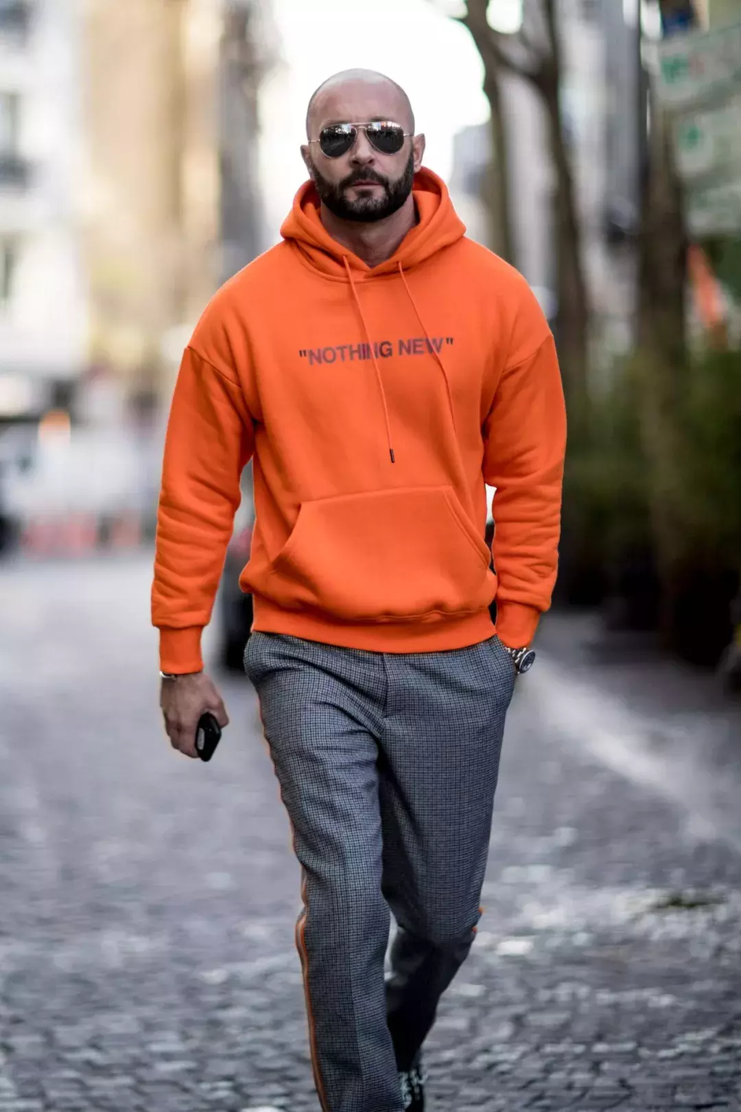 Compelling have to rely on bright orange