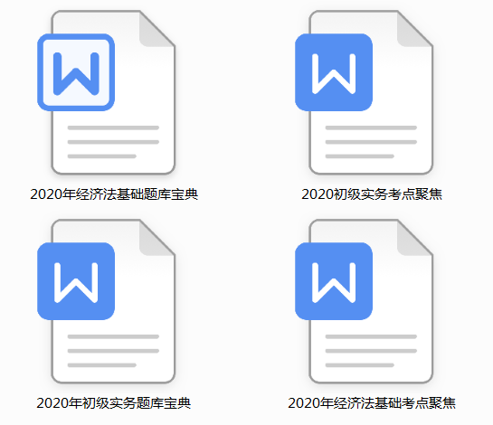 2020初级实务核心考点（53页电子版），会计快收好，这次稳了