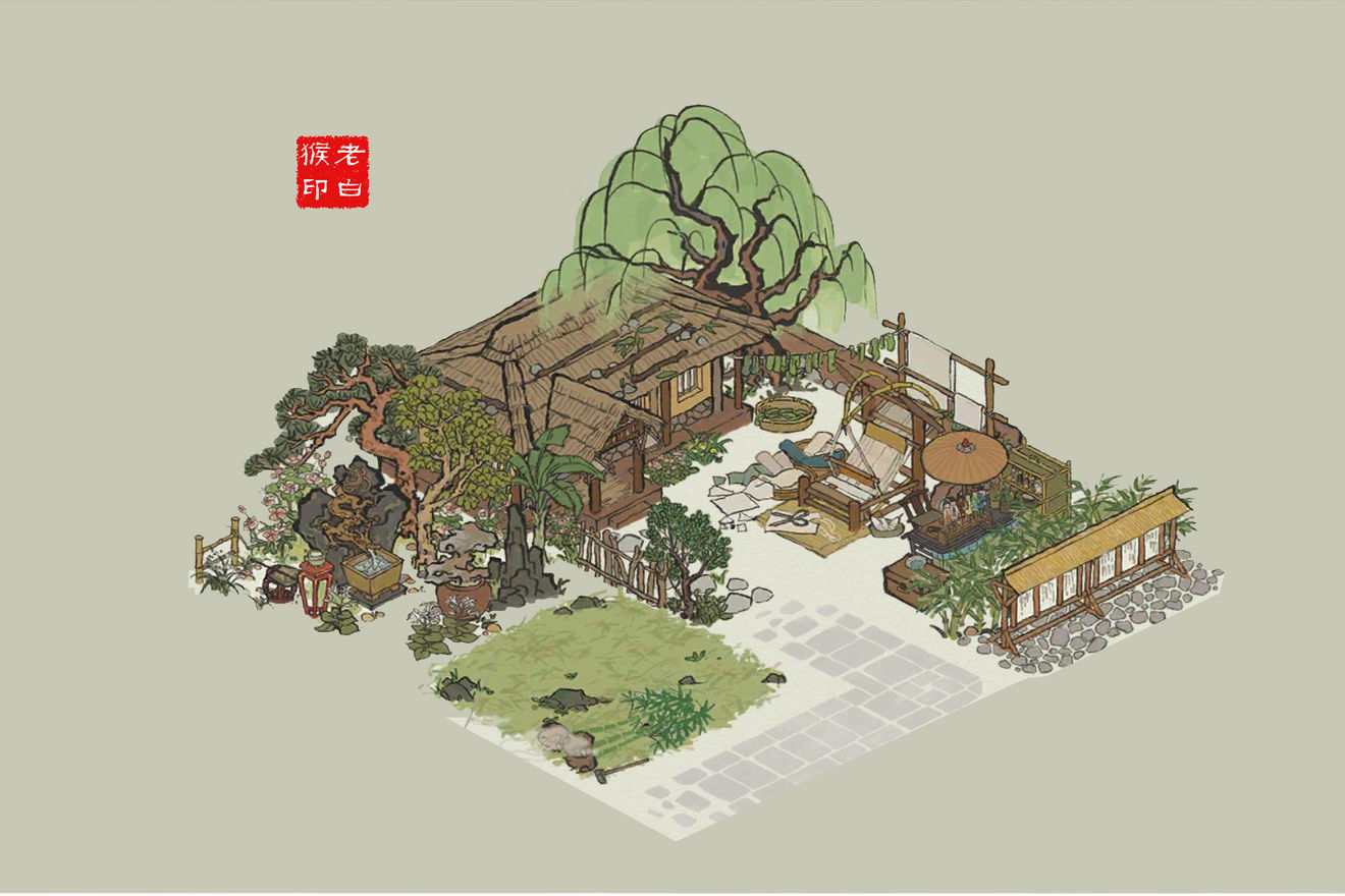 「江南百景图」#布局攻略#杭州小布局合集，总有一款是你喜欢的