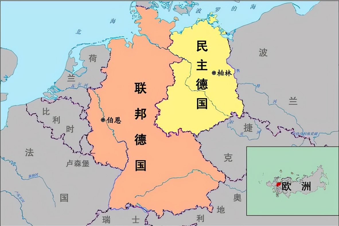 不过总体上德国在二战后仍基本保住了西线的战前疆域,然而在东线的