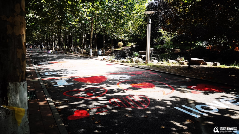 太平角“丘比特之路”正式开业。这里是青岛浪漫的新标志。