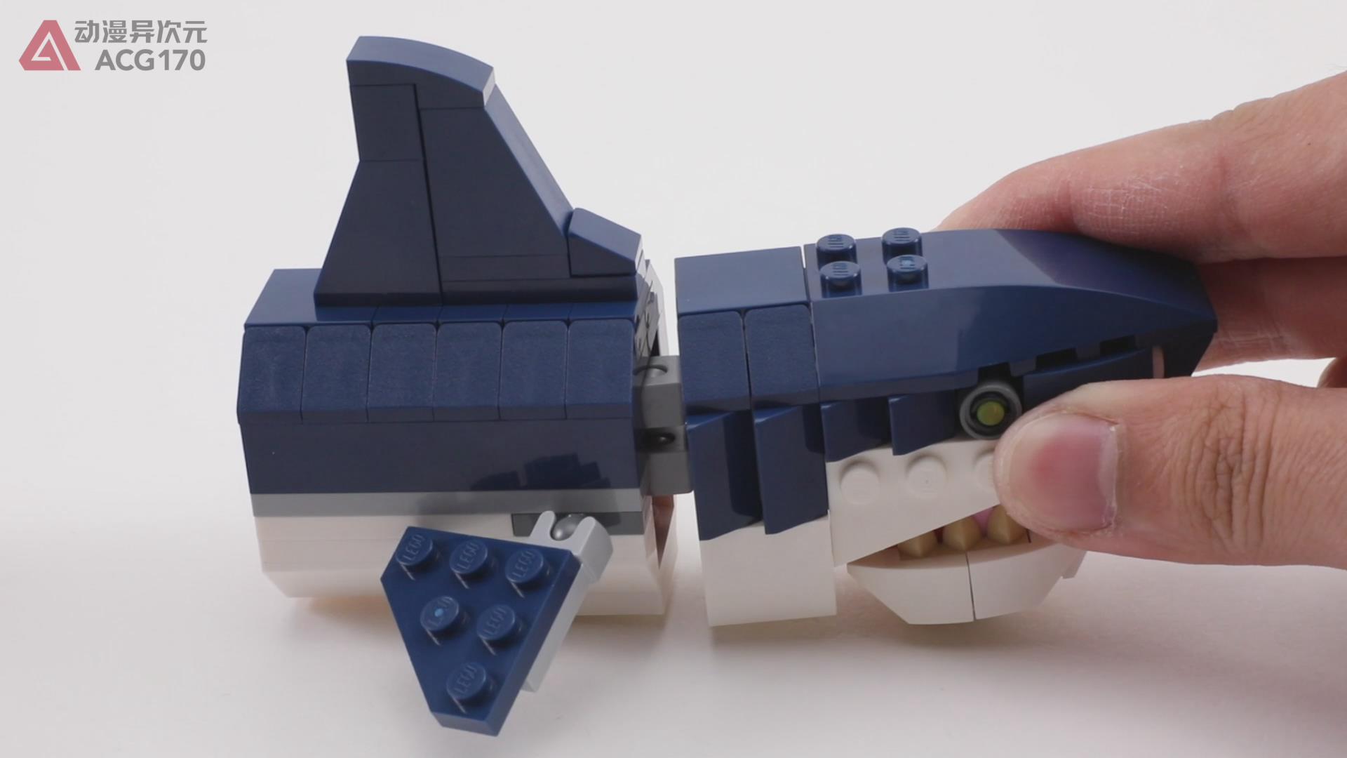 乐高积木 创意百变31088深海生物图文评测