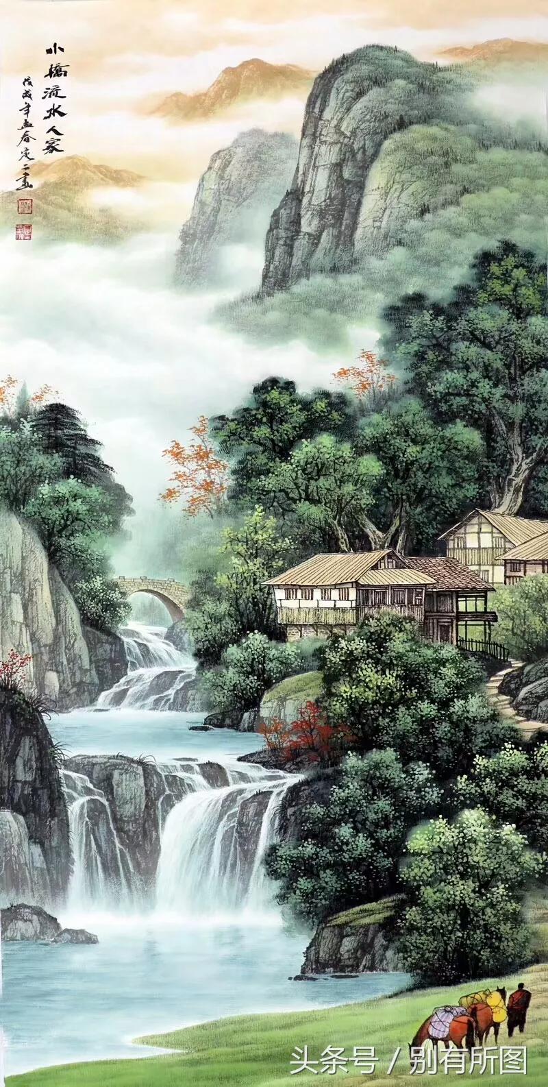 山水画名家山水画名家排行榜