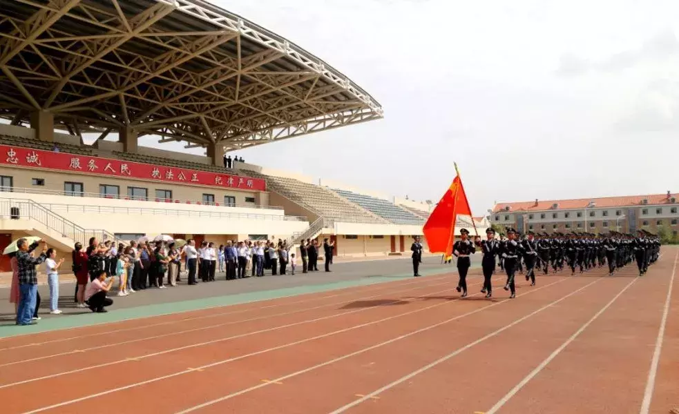 我们的甘肃警察职业学院70华诞啦！