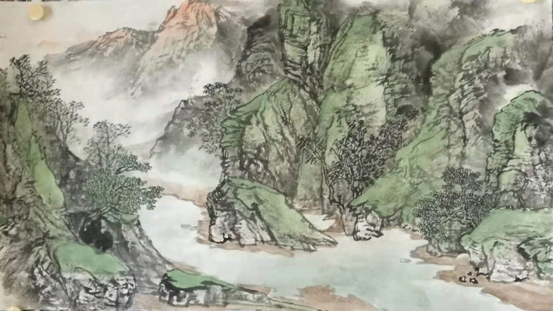 「诗画评析」张国亮的田园诗与山水画
