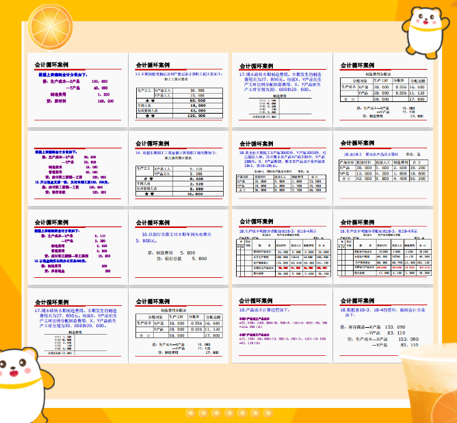财务人员必学：全套账会计分录及案例解析，不论工作、考证都能用