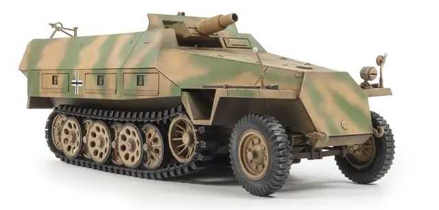 三號突擊炮的繼承者:二戰德軍sdkfz 251/9型半履帶突擊炮車