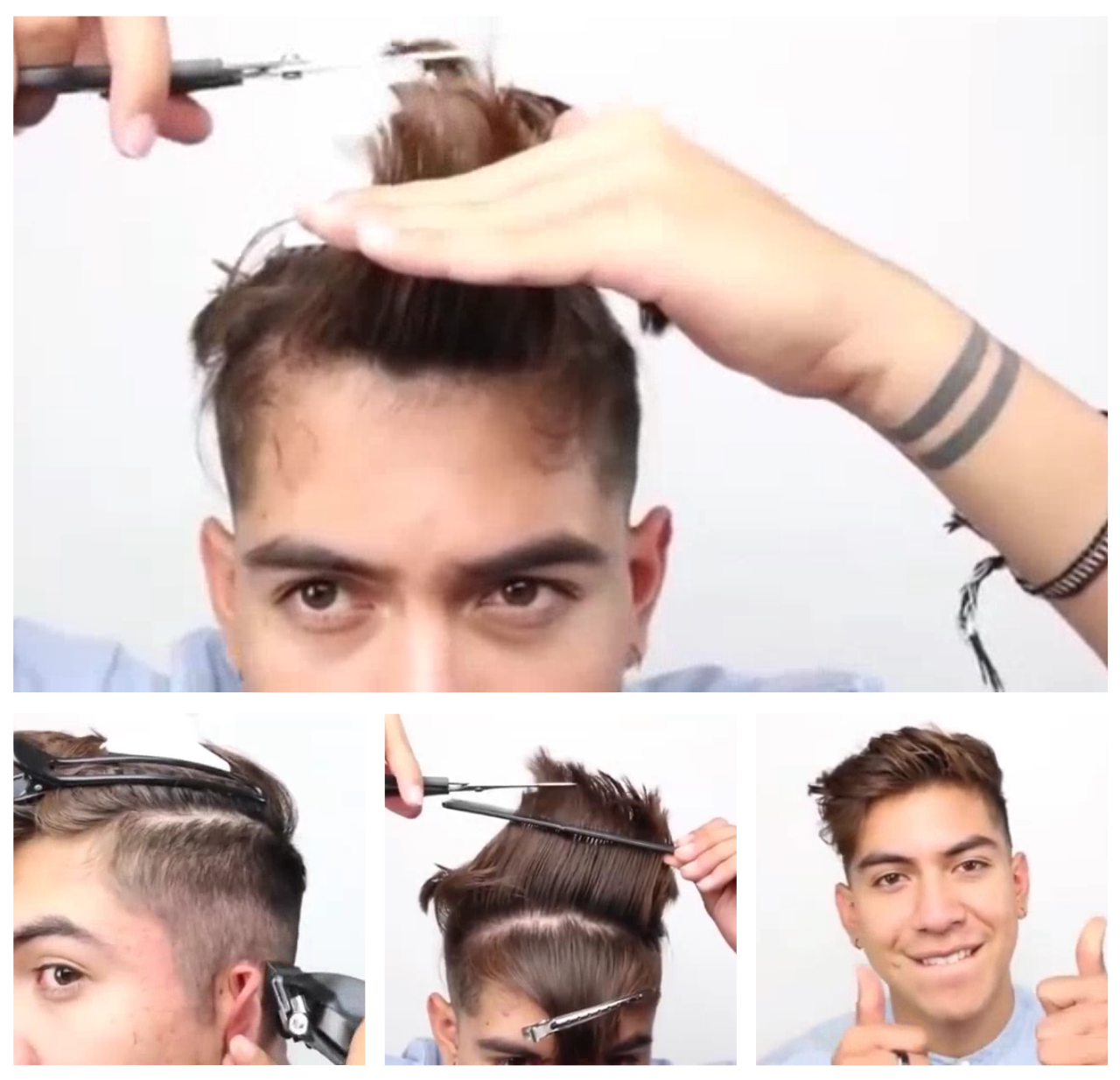 宅家理发你也行，理发师教你自己理发，变帅其实就这么简单