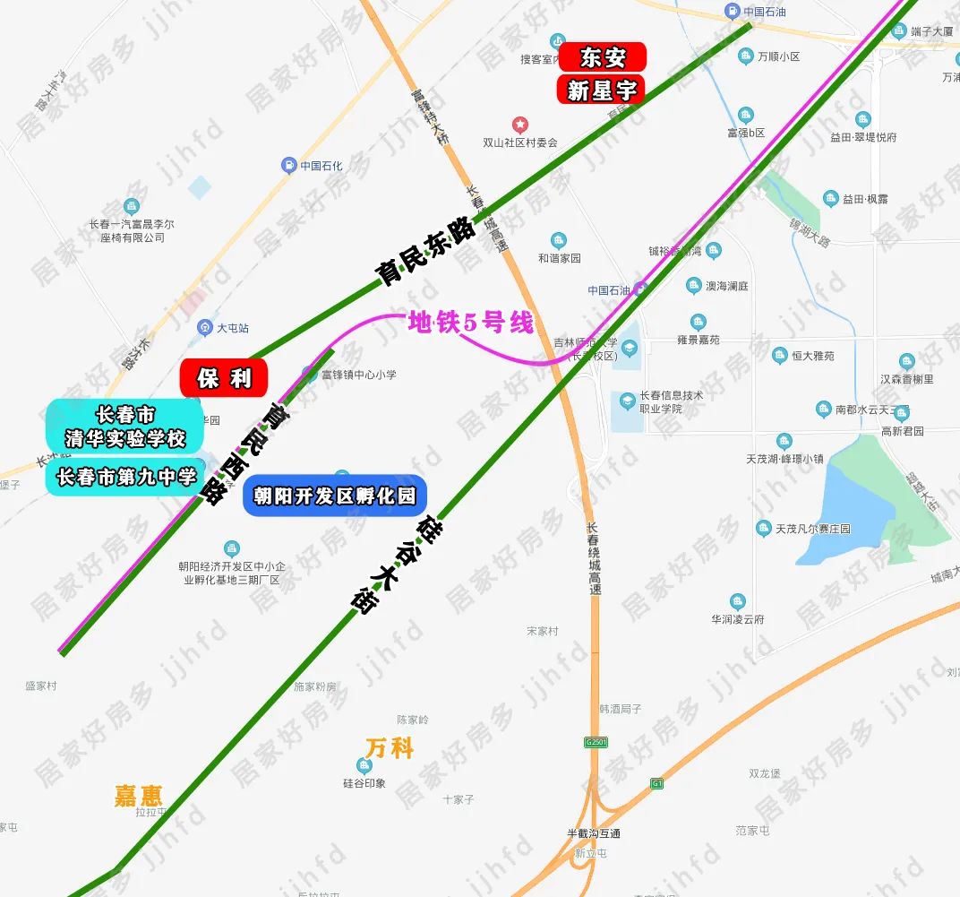 净月西、永春、范家屯… 长春新“南城”，到底谁能成？