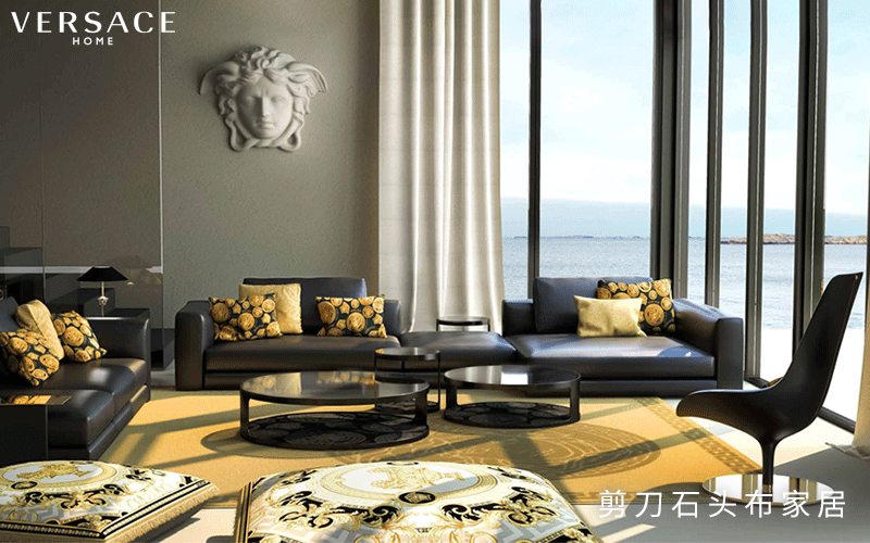 Versace Home进口沙发，2021新品的时尚奢华全面升级