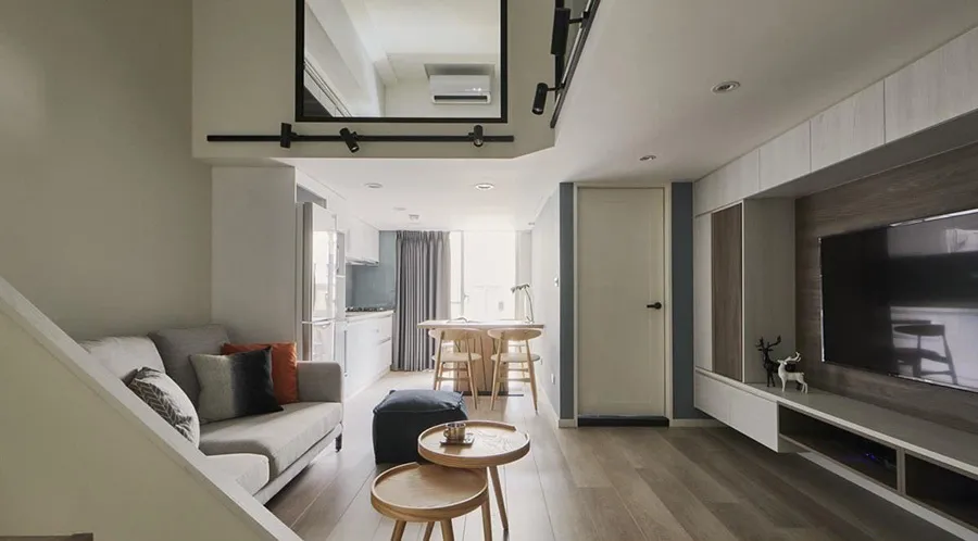 46㎡能住六口人！这5套复式公寓，简直装修爆款教科书