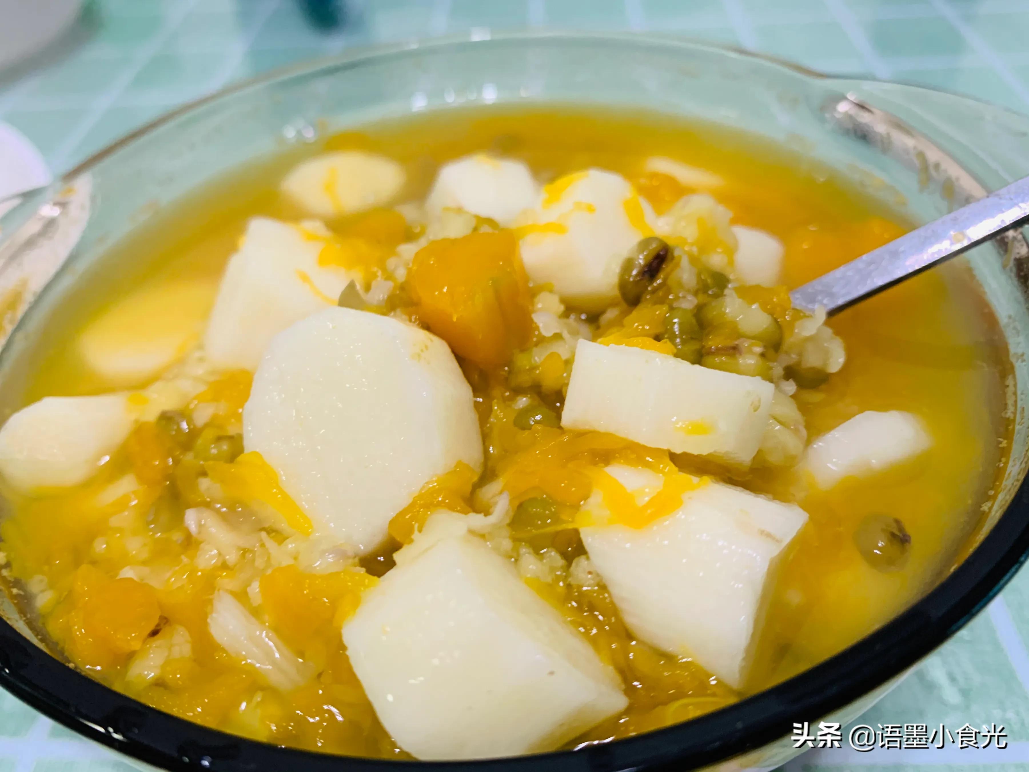 三伏天,多喝南瓜山药小米绿豆粥,让你清凉一夏