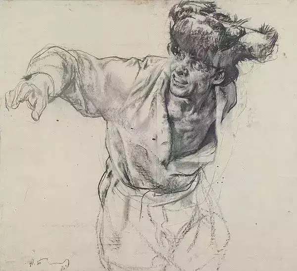 列宾美术学院素描作品，带你走进那个世界，对美另类的诠释