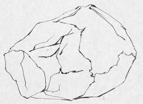 干货！石头绘制技法详解（复杂形体）图解教程，简单易学，快收藏