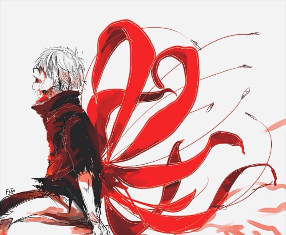 无论是黑发还是白发,金木研始终是一个让人心疼的男孩