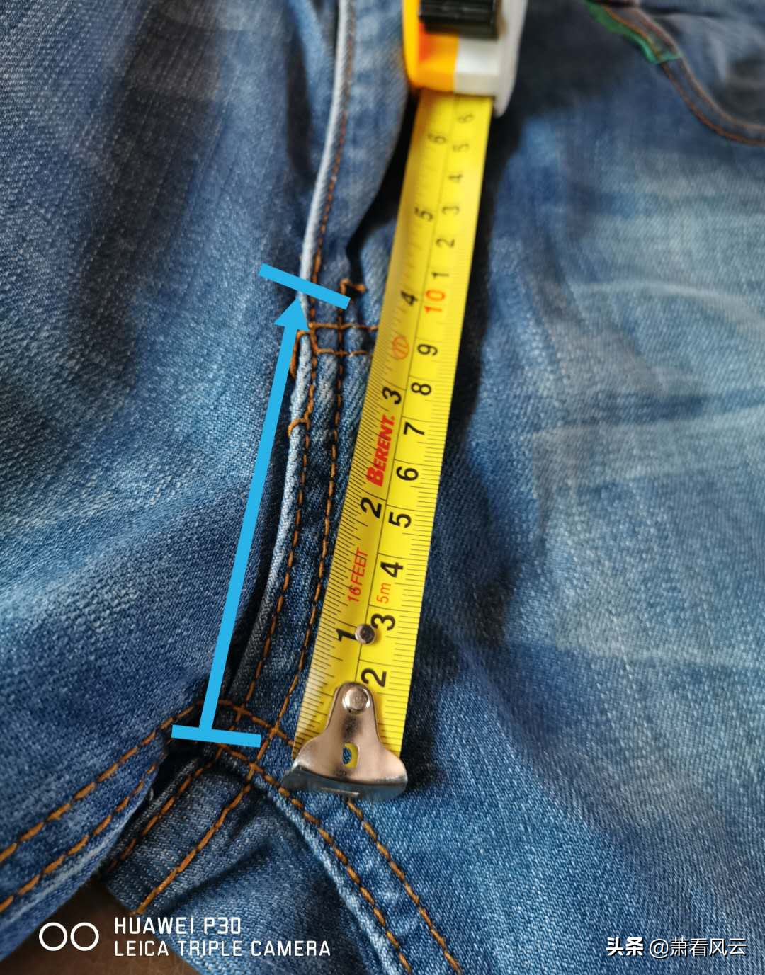 穿牛仔裤必须知道的几个关键尺寸数据