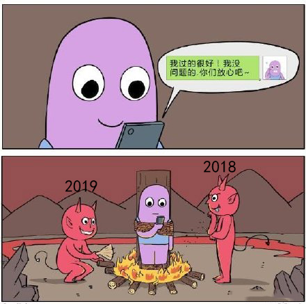 2018和2019的表情包图片大全