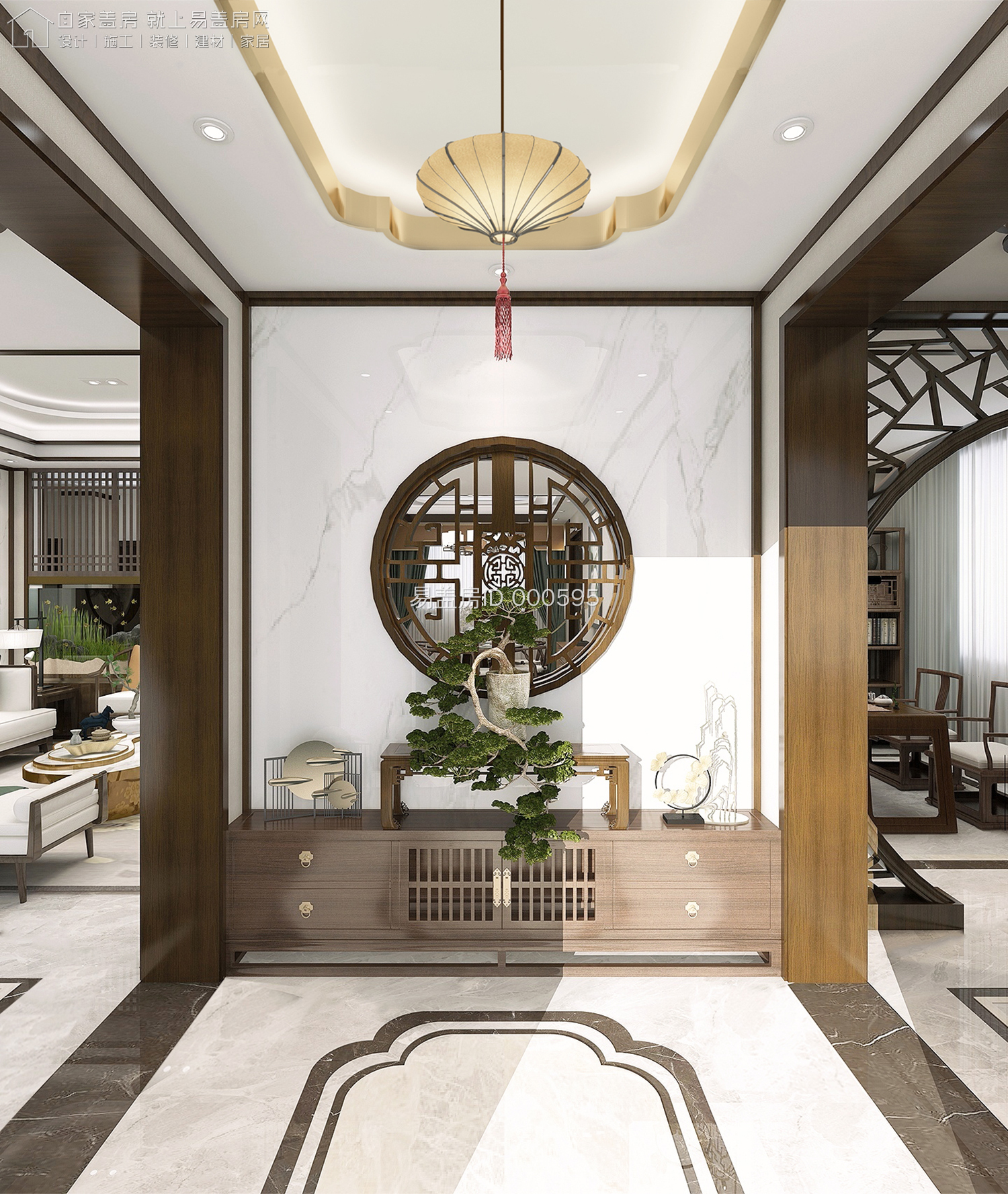新中式风格的农村自建房，爸妈看了一定非常喜欢（带室内效果）