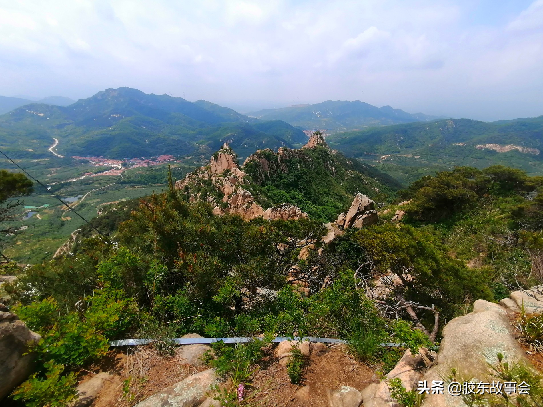 一脚踏三“县”，探访栖霞蓬莱龙口交界处的“香炉顶”