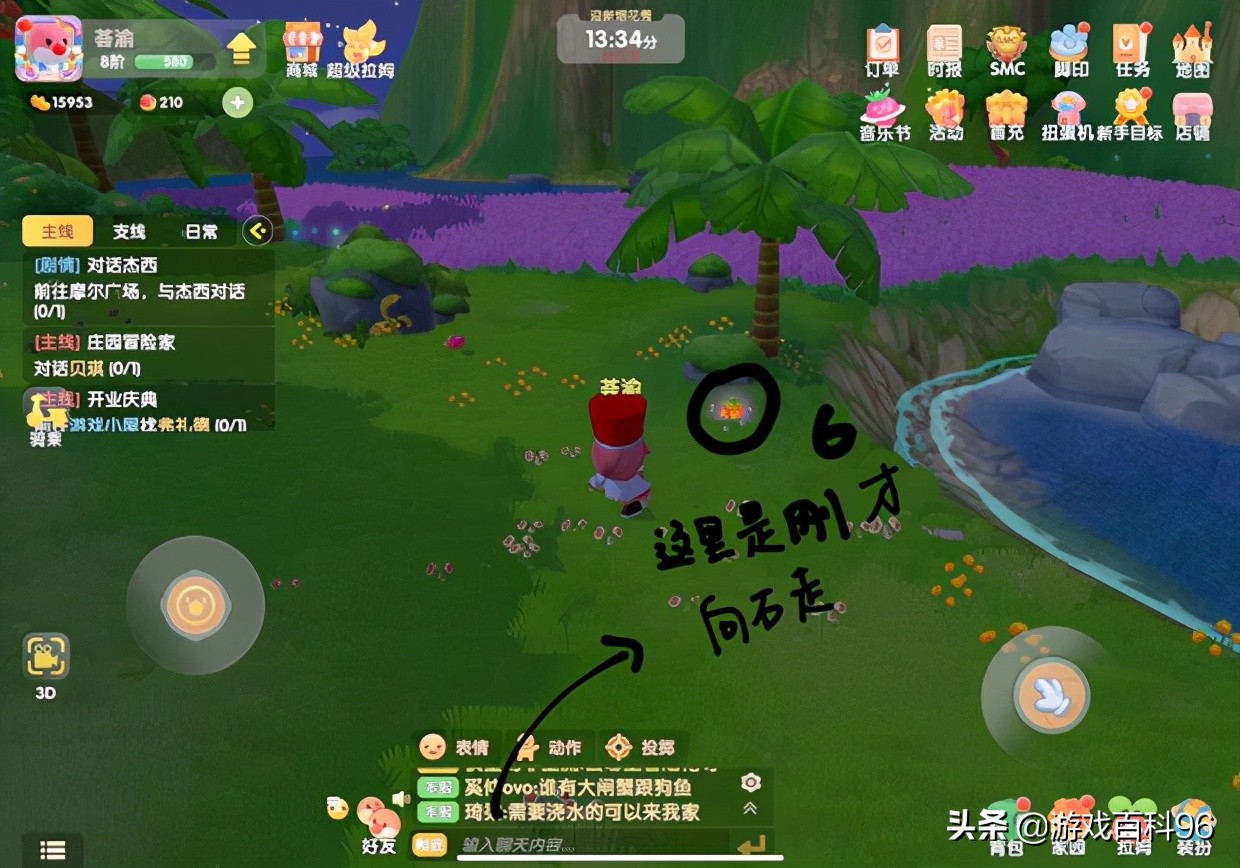 摩尔庄园手游：满天星位置攻略，位置详细介绍