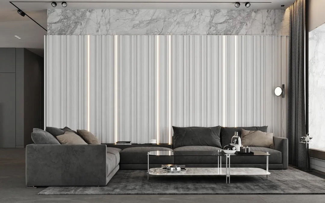 简约轻奢风，呈现简单而奢华的都市风情