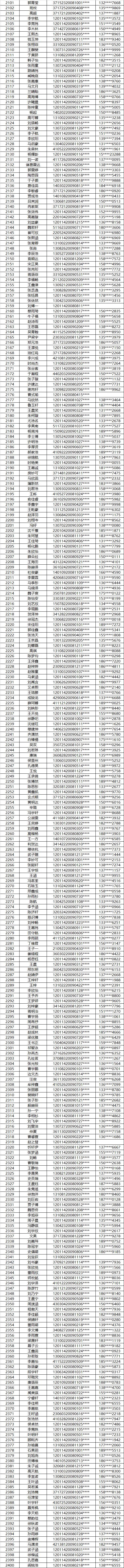 2021年天津英华中学、雍阳中学抽签号结果公布！这有你的名字吗？