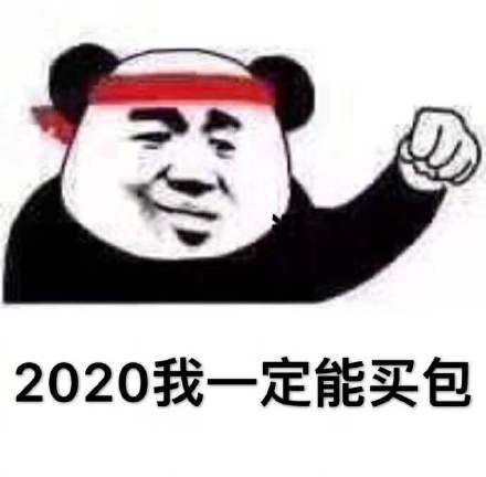 熊猫头加油表情包合集｜2020我一定能成功