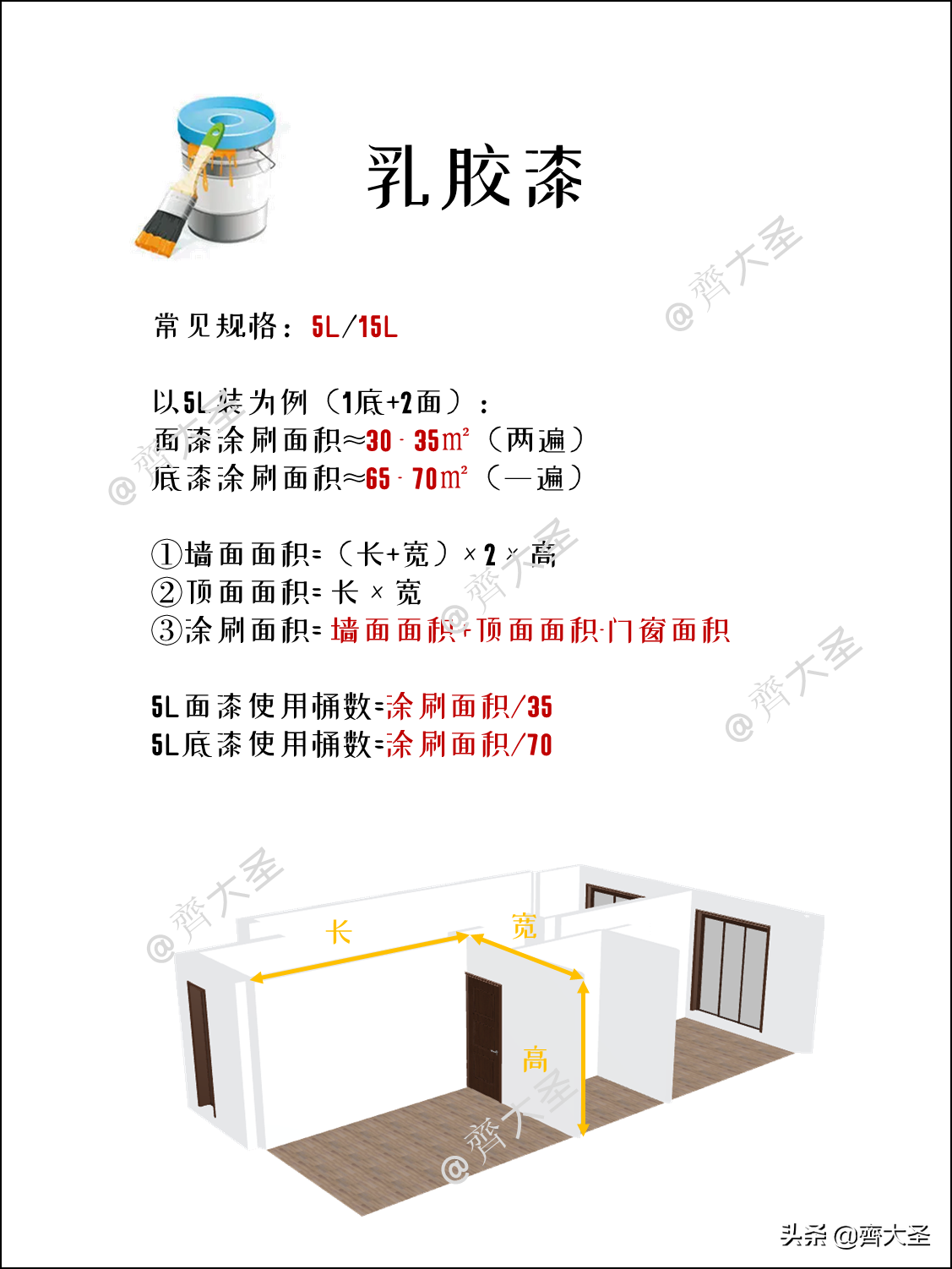 7种装修辅材用量详解，轻松掌控施工预算