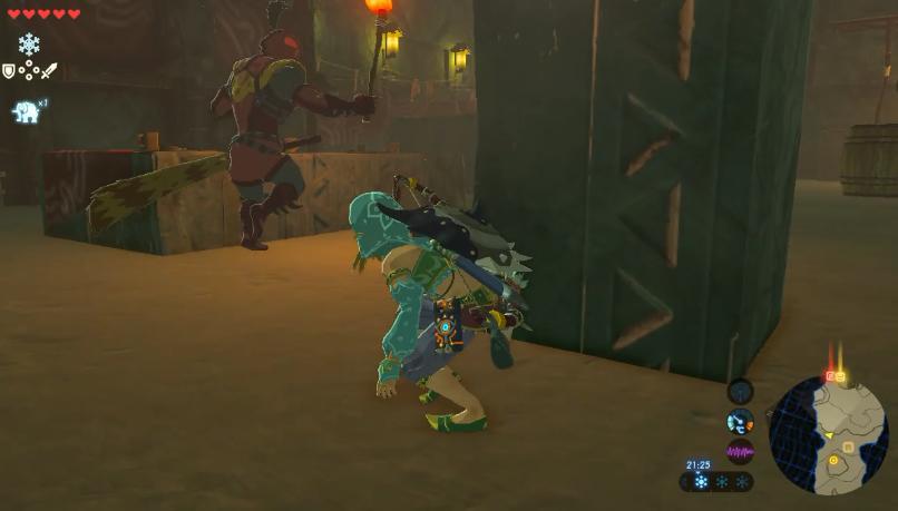 《塞尔达传说：荒野之息》雷之神兽乌尔扎波流程攻略解析