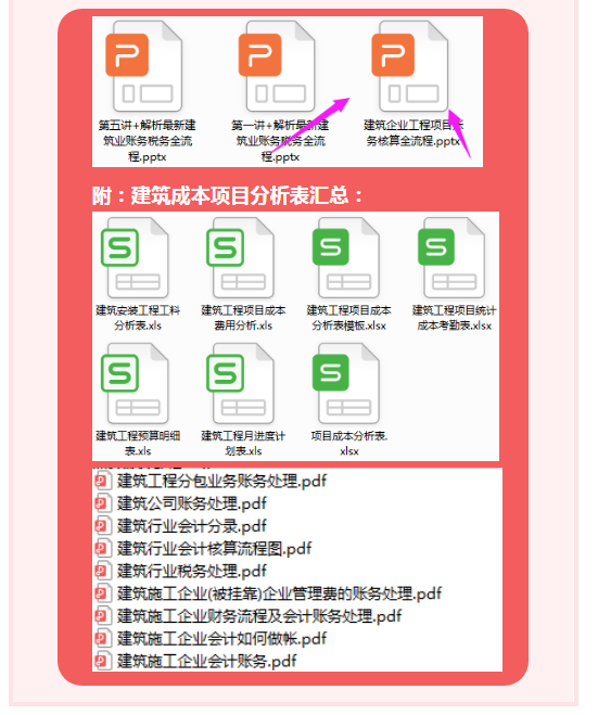 建筑会计不难做！最新版工程项目核算全流程+账务处理，挖到宝了