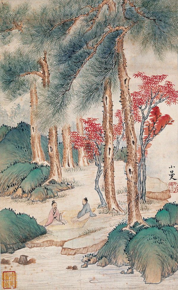 【转载】旷世才女陆小曼绘画作品