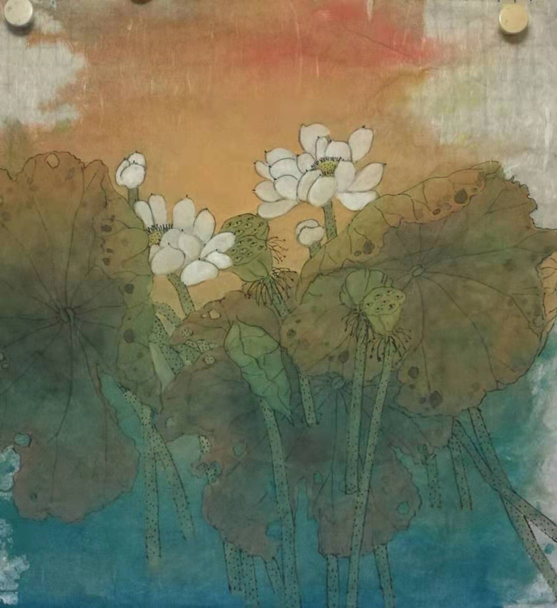 「诗画评析」张国亮的田园诗与山水画