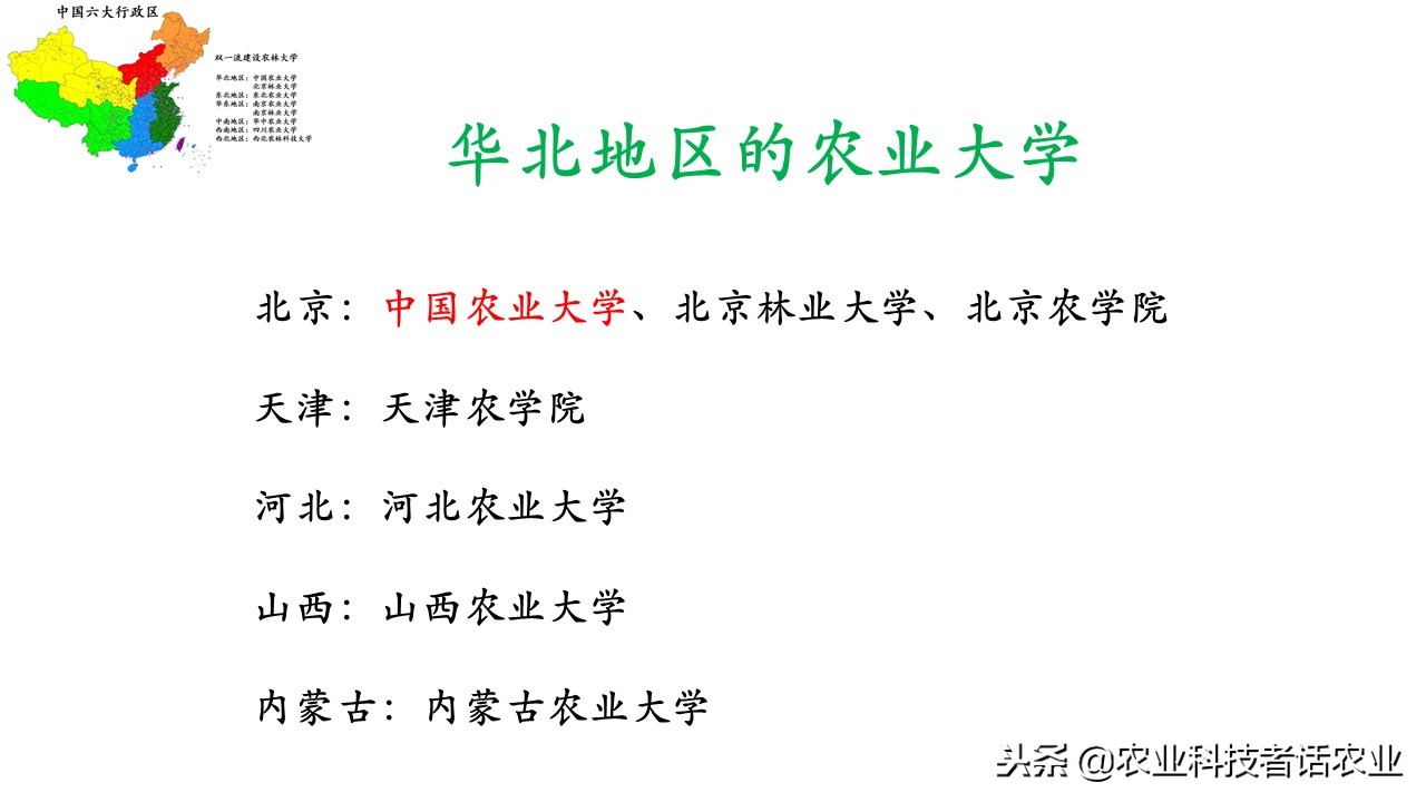 中国农大，荷兰农大，美国农大，日本农大，谁是世界第一农大
