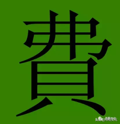 费-汉字的艺术与中华姓氏文化荀卿庠整理