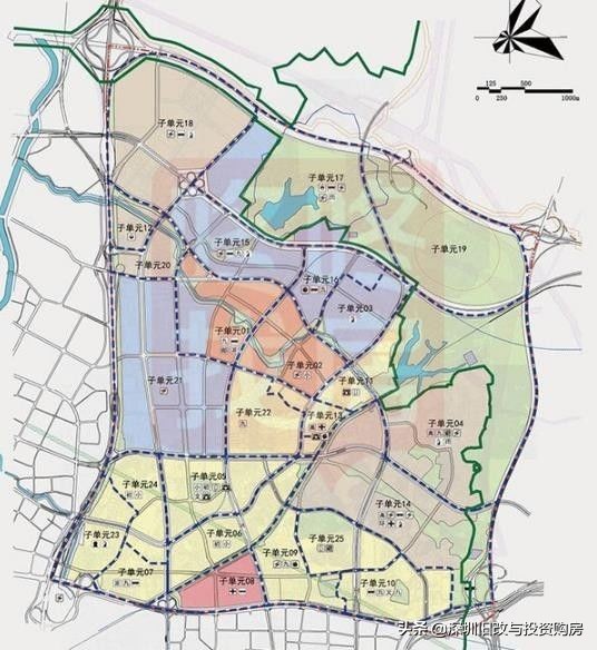 龙岗区坂田街道杨美村城市更新佳兆业拓信义强强联合打造综合体