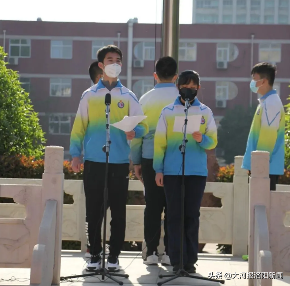 洛阳电视台二套科教频道开学第一课(校园书声起 春来学子归 ——洛阳市第二十三中学九年级开学第一天剪影)