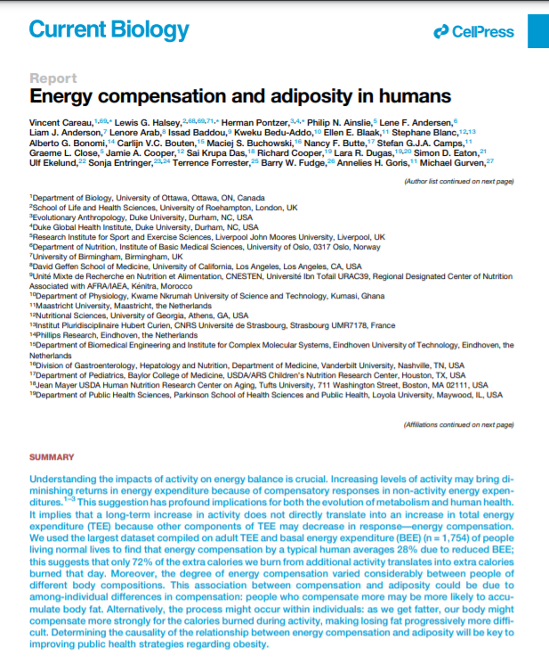 迈开腿，不能帮肥胖人群减肥？三甲医生解读《细胞》子刊最新研究