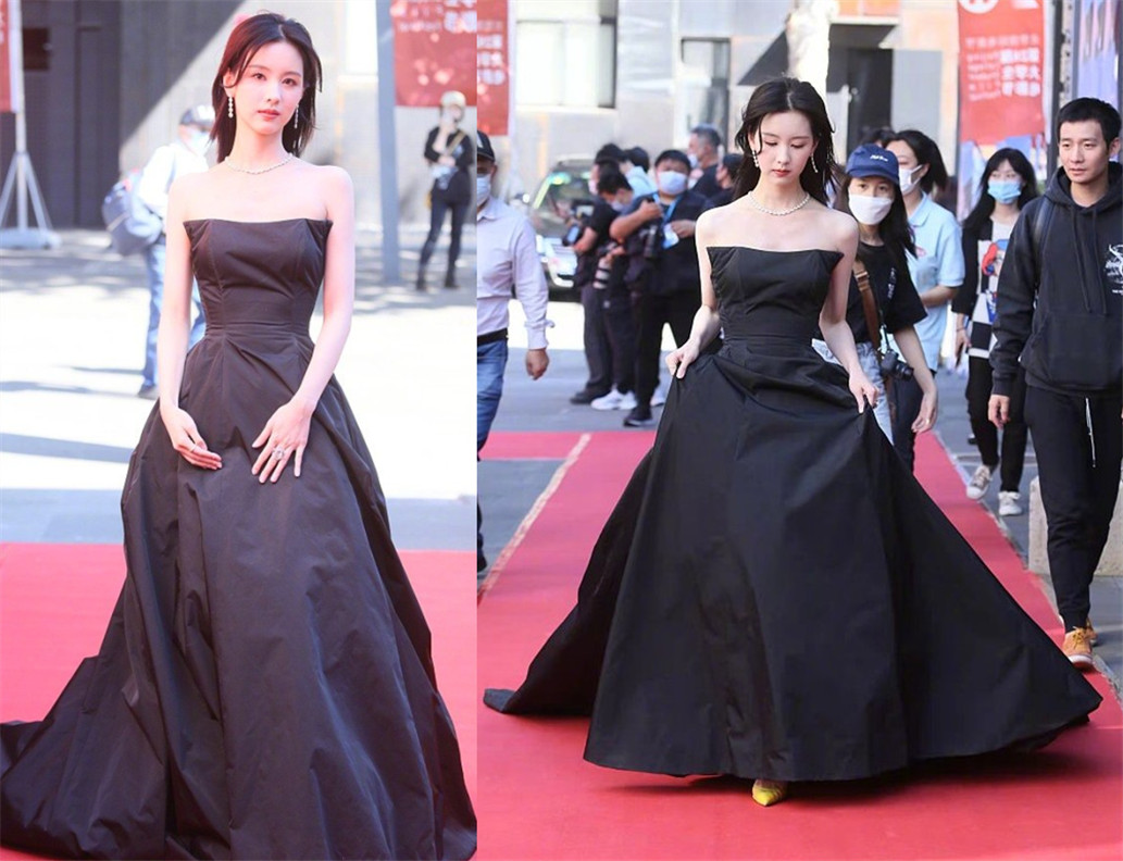 大学生电影节，乔欣甜美陈都灵风格多变，姚晨气场强但被发型扣分