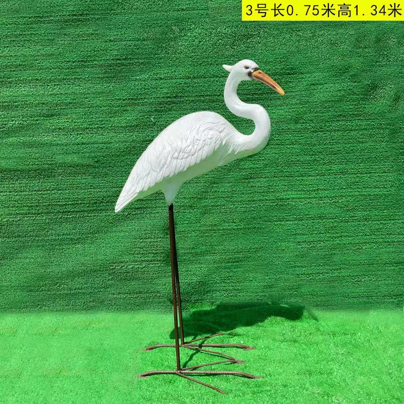 景观艺术——动物系列之仙鹤雕塑摆件