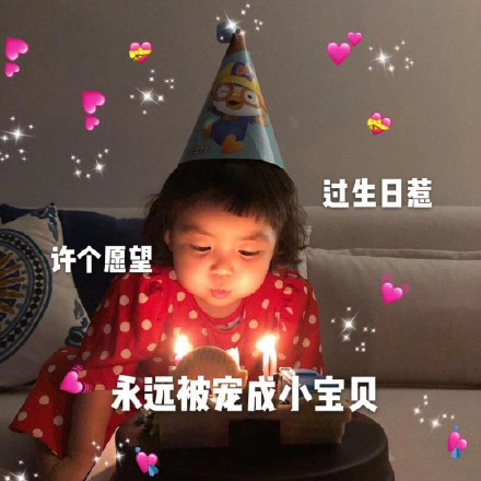 罗熙祝我生日快乐表情包合集