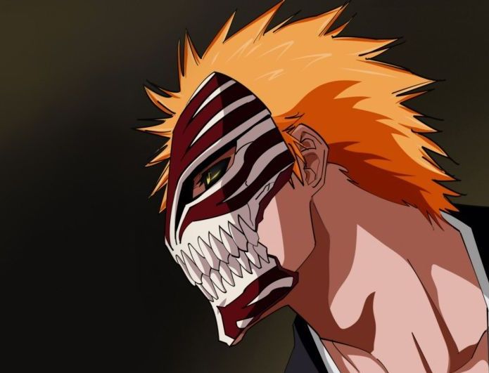 死神境界:黑崎一护虚化各个阶段面具变化(外挂升级)