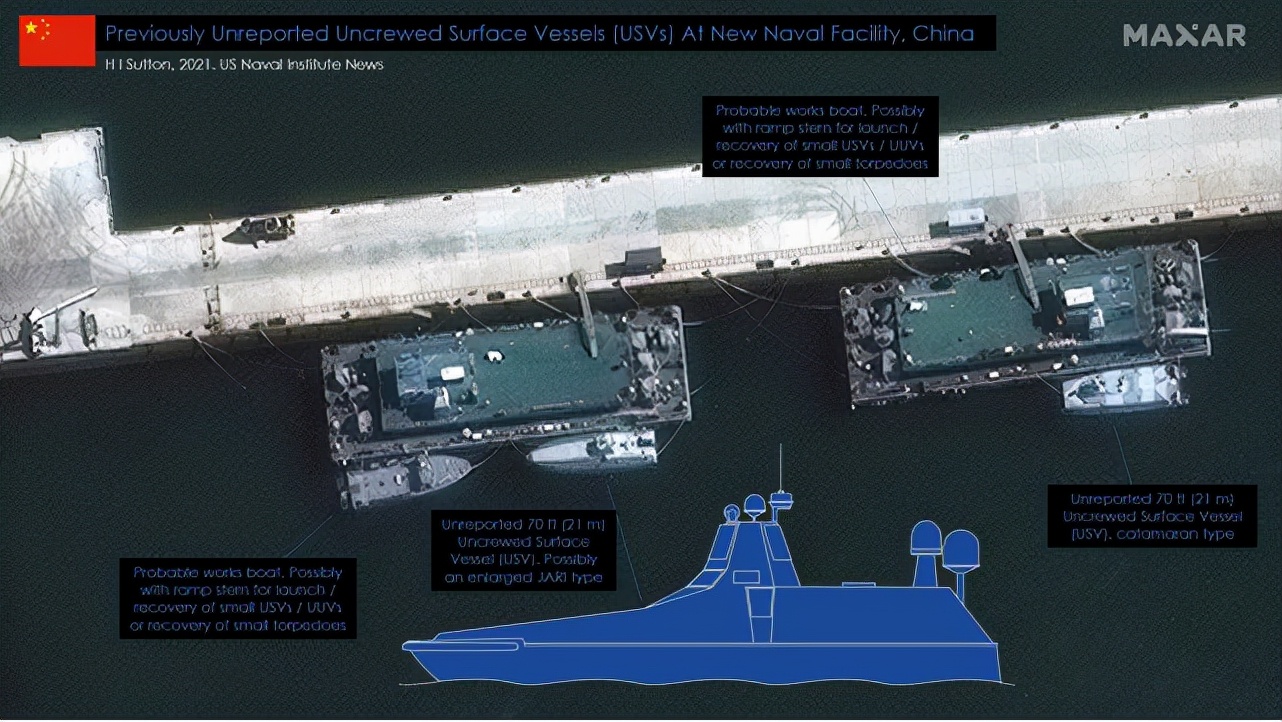 美媒炒作：中國在秘密基地測試新型武裝無人船，技術比之前更成熟