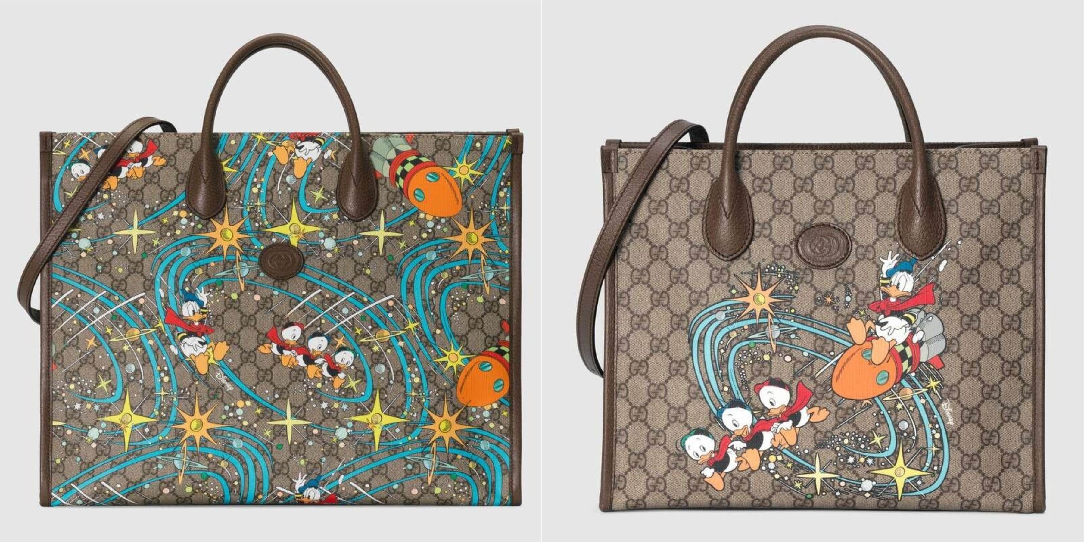 gucci唐老鸭messenger bag.