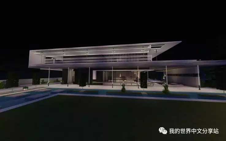 《我的世界》如何建造现代风格别墅?看真正的建筑设计师如何做的