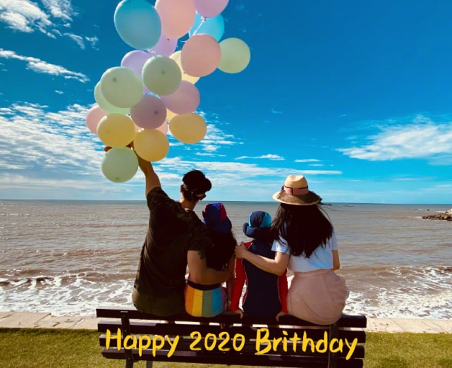 正能量！吴尊生日为一线医护捐1000套防护装备，一家四口超有爱