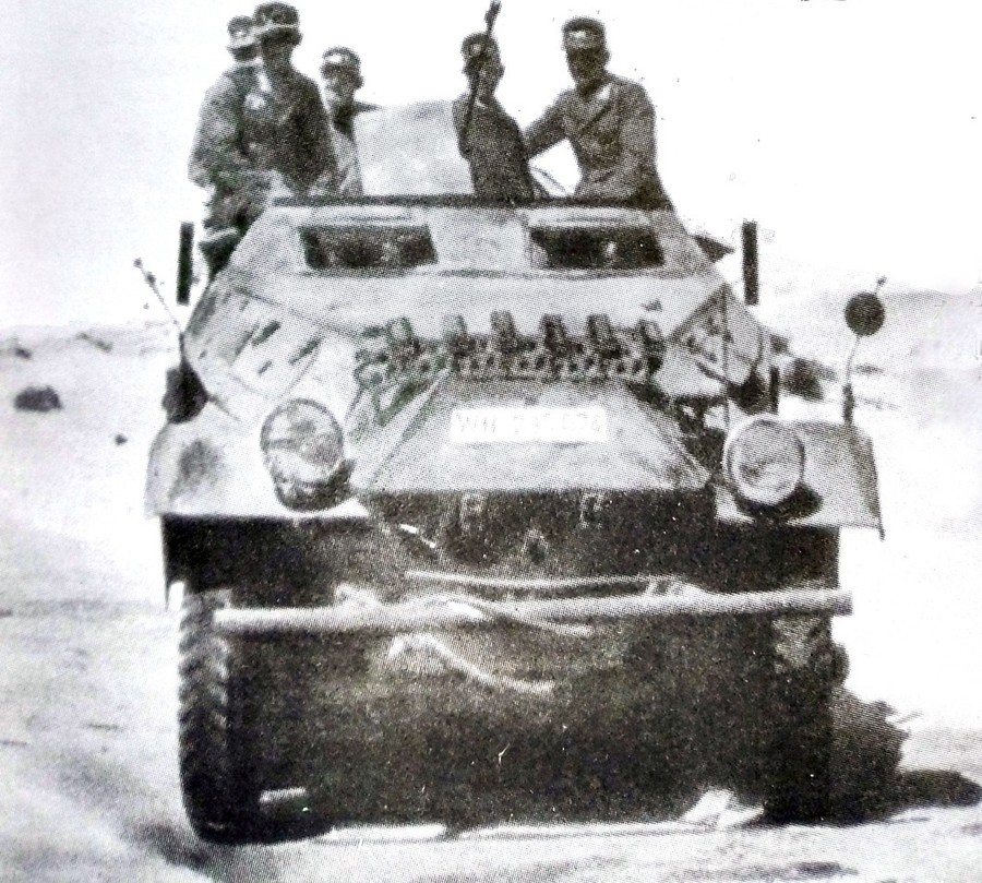 二战德国半履带装甲车之251/1型半履带装甲运兵车（二）